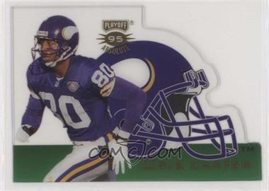 1995 Playoff Absolute - Die-Cut Helmet #HDC 11 - Cris Carter