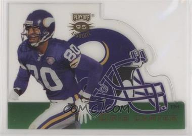 1995 Playoff Absolute - Die-Cut Helmet #HDC 11 - Cris Carter