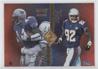 Marion Butts, Willie McGinest, Dave Meggett, Vincent Brisby