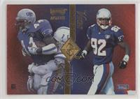 Marion Butts, Willie McGinest, Dave Meggett, Vincent Brisby