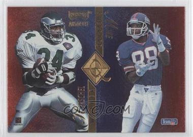 1995 Playoff Absolute - Quad Series #Q32 - Herschel Walker, Thomas Lewis, Mike Sherrard, Derek Brown