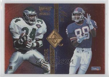 1995 Playoff Absolute - Quad Series #Q32 - Herschel Walker, Thomas Lewis, Mike Sherrard, Derek Brown