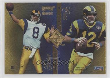 1995 Playoff Absolute - Quad Series #Q39 - Isaac Bruce, Johnny Bailey, Tommy Maddox, Chris Miller