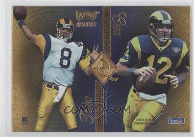 1995 Playoff Absolute - Quad Series #Q39 - Isaac Bruce, Johnny Bailey, Tommy Maddox, Chris Miller