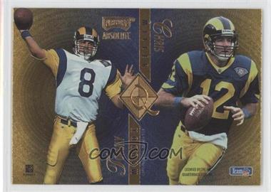 1995 Playoff Absolute - Quad Series #Q39 - Isaac Bruce, Johnny Bailey, Tommy Maddox, Chris Miller