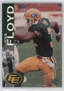 1995 R.E.L. CFL  - [Base] #23 - Lucius Floyd