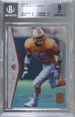 1995 SP - [Base] #103 - Derrick Brooks [BGS 9 MINT]