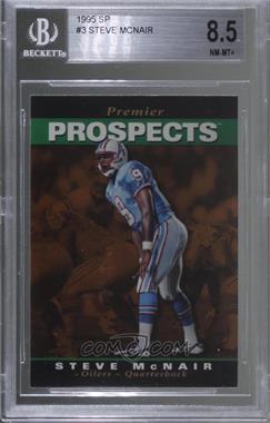 1995 SP - [Base] #3 - Steve McNair [BGS 8.5 NM‑MT+]