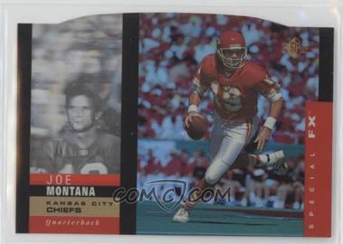 1995 SP - Holoview - Die-Cut #1 - Joe Montana