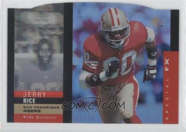 1995 SP - Holoview - Die-Cut #26 - Jerry Rice