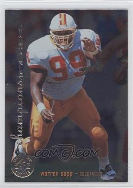 1995 SP Championship Series - [Base] #44 - Warren Sapp