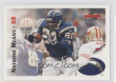 1995 Score - [Base] - Promotional Back #76 - Natrone Means