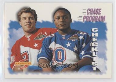 1995 Score - [Base] #235 - Checklist - Chase Program
