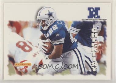 1995 Score - [Base] #238 - Checklist - Emmitt Smith