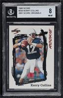 Rookie - Kerry Collins [BGS 8 NM‑MT]