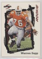 Rookie - Warren Sapp [Noted]