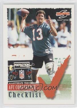 1995 Score Summit - [Base] #196 - Checklist 3 (Dan Marino)