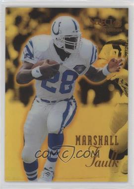 1995 Select Certified Edition - [Base] - Gold Mirror #1 - Marshall Faulk