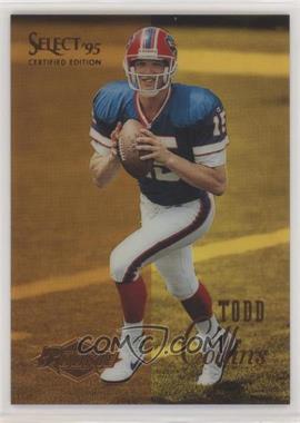 1995 Select Certified Edition - [Base] - Gold Mirror #105 - Todd Collins