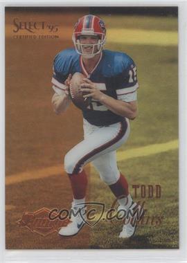 1995 Select Certified Edition - [Base] - Gold Mirror #105 - Todd Collins