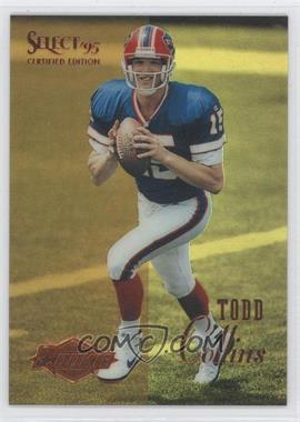 1995 Select Certified Edition - [Base] - Gold Mirror #105 - Todd Collins