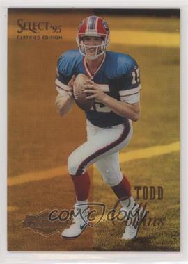 1995 Select Certified Edition - [Base] - Gold Mirror #105 - Todd Collins