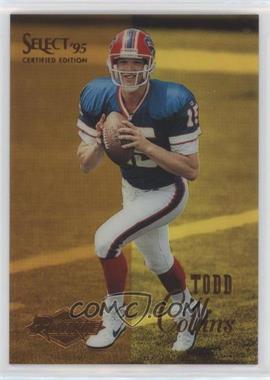 1995 Select Certified Edition - [Base] - Gold Mirror #105 - Todd Collins