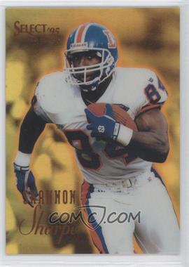 1995 Select Certified Edition - [Base] - Gold Mirror #19 - Shannon Sharpe