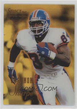 1995 Select Certified Edition - [Base] - Gold Mirror #19 - Shannon Sharpe