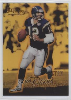 1995 Select Certified Edition - [Base] - Gold Mirror #76 - Stan Humphries [EX to NM]