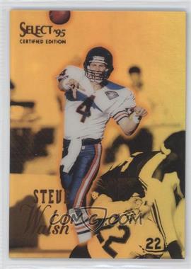 1995 Select Certified Edition - [Base] - Gold Mirror #93 - Steve Walsh