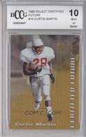 Curtis Martin [BCCG 10 Mint or Better]