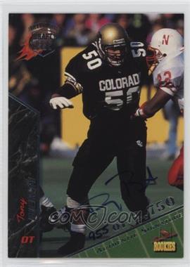 1995 Signature Rookies - [Base] - International Signatures #8 - Tony Berti /2750