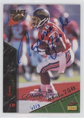 1995 Signature Rookies - [Base] - Signatures #58 - Tyrone Poole /7750