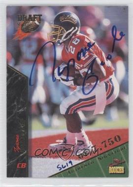 1995 Signature Rookies - [Base] - Signatures #58 - Tyrone Poole /7750