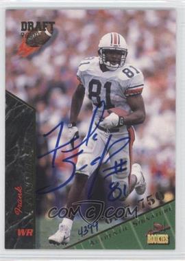 1995 Signature Rookies - [Base] - Signatures #62 - Frank Sanders /7750