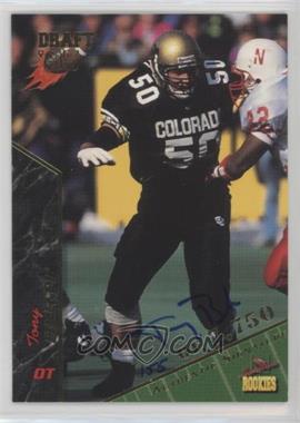 1995 Signature Rookies - [Base] - Signatures #8 - Tony Berti /7750