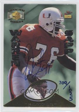 1995 Signature Rookies - Franchise Rookies - Signatures #R6 - Warren Sapp /1025 [Good to VG‑EX]