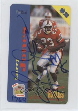 1995 Signature Rookies Auto-Phonex - $2 Phone Cards - Autographs #33 - Larry Jones /3750 [EX to NM]