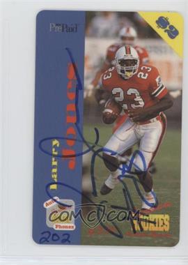 1995 Signature Rookies Auto-Phonex - $2 Phone Cards - Autographs #33 - Larry Jones /3750 [EX to NM]