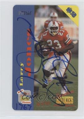 1995 Signature Rookies Auto-Phonex - $2 Phone Cards - Autographs #33 - Larry Jones /3750 [EX to NM]