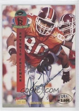 1995 Signature Rookies Prime - [Base] - Autographs #16 - Antonio Freeman /3000