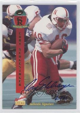 1995 Signature Rookies Prime - [Base] - Autographs #37 - Cory Schlesinger /3000