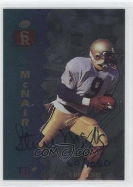 1995 Signature Rookies Prime - TD Club - Autographs #T-5 - Steve McNair /1050