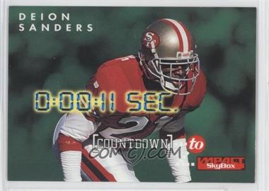 1995 Skybox Impact - Countdown to Impact #C10 - Deion Sanders