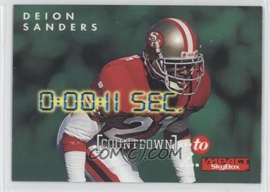 1995 Skybox Impact - Countdown to Impact #C10 - Deion Sanders