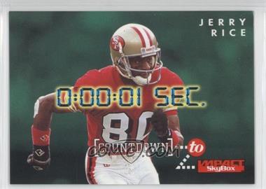 1995 Skybox Impact - Countdown to Impact #C2 - Jerry Rice