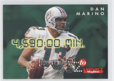 1995 Skybox Impact - Countdown to Impact #C5 - Dan Marino