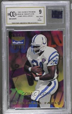 1995 Skybox Premium - [Base] #140 - Marshall Faulk [BCCG 9 Near Mint or Better]