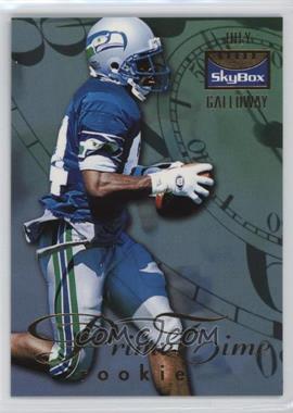 1995 Skybox Premium - Prime Time Rookies #PT3 - Joey Galloway